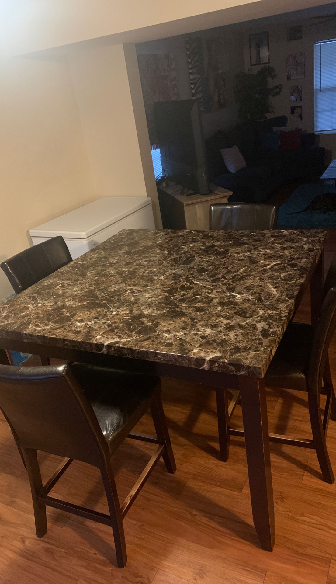 Used marble kitchen table