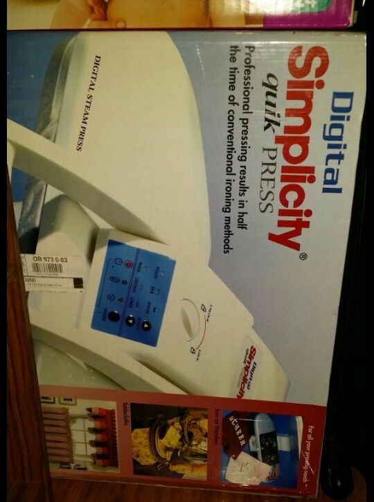 Digital simplicity Quick press ssp200 * need money for husband's breaks asap*