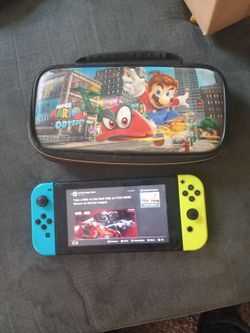Nintendo Switch with Case