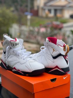 New Nike Size 12 - Air Jordan 7 Og Retro Cardinal 2022 Authentic No box