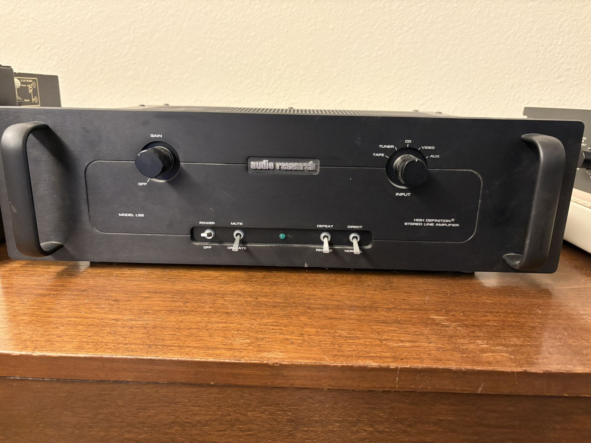 Audio Research Amplifier
