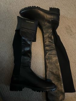 Stuart Weitzman Black Over-the-Knee Boots