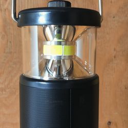 Bluetooth Speaker, Power Bank, Lantern All In One Camping Emergency Storm Flash Light 
