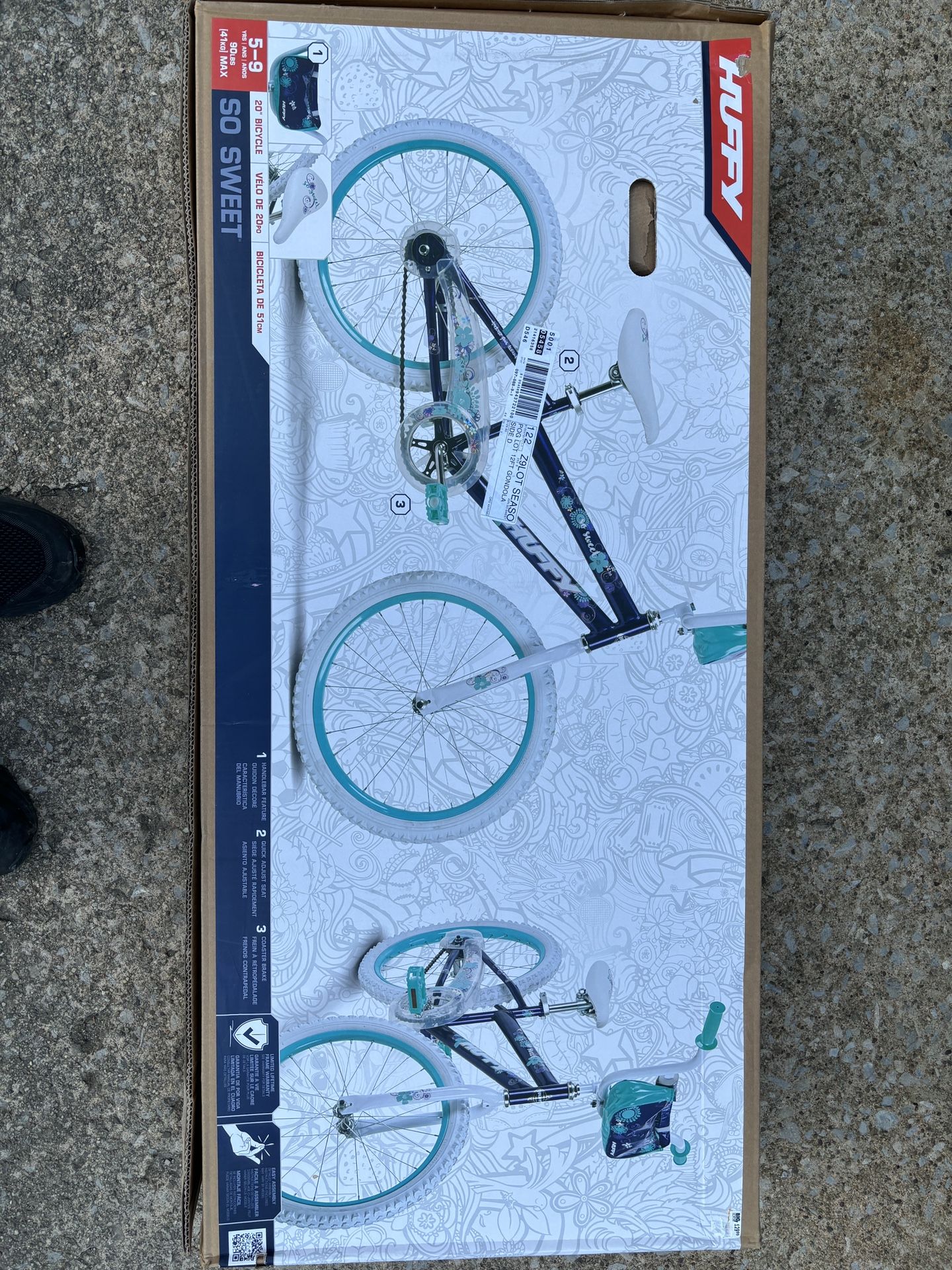 Huffy 20” So Sweet Bike New In Box