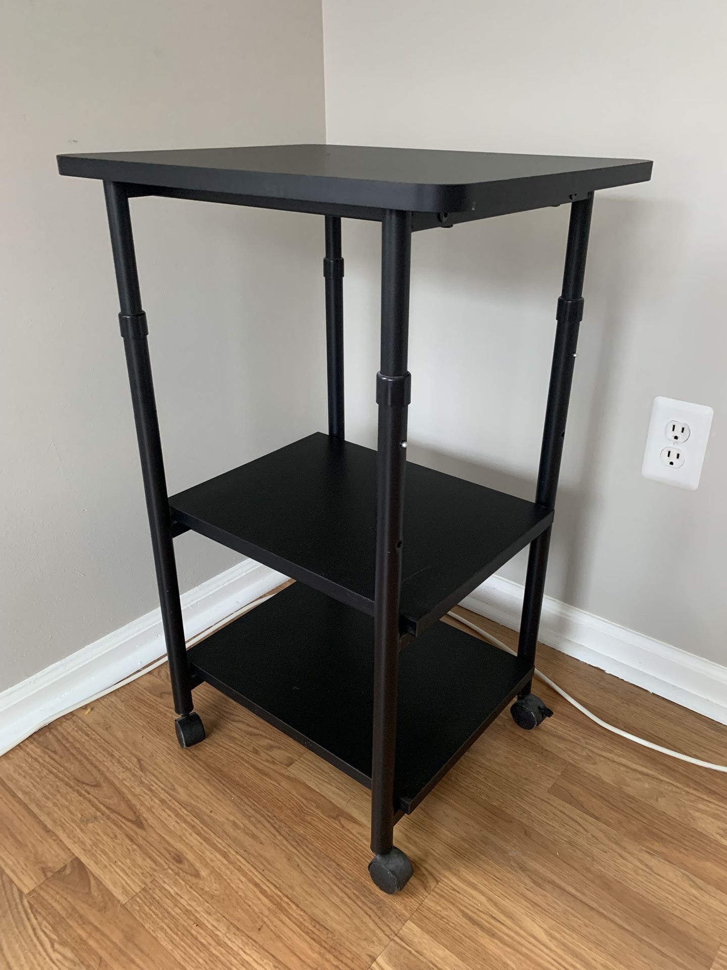 Printer Stand - 2 Tier With Wheels