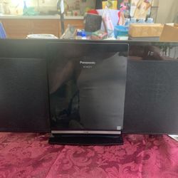 Panasonic Compact Stereo System, CD, iPod, AM/FM Tuner