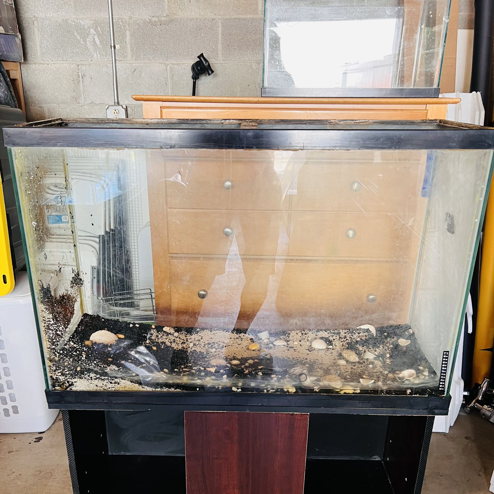 40 Gallon High Fish Tank Aquarium