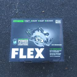 Flex 24v Brushless 7-1/4" Circular Saw Kit.
