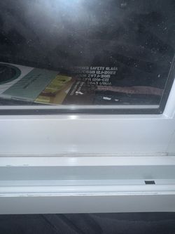 Tempered Safety Glass Small Window
