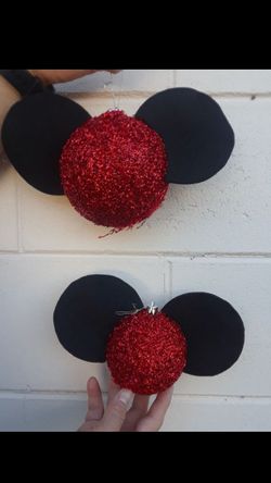 Disney Mickey Mouse Christmas Ornaments