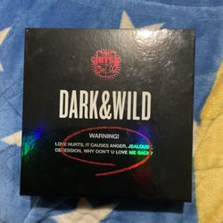 BTS Dark & Wild Hard Cover Album 