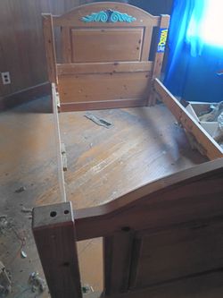 Bed frame twin or single