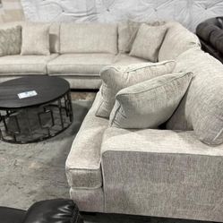 Deep Seating Sectional In Stock For Immediate Delivery 