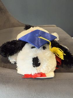 Plush Graduation dog W/ sound!