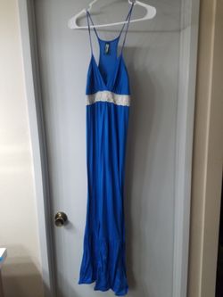 Womens medium blue dress