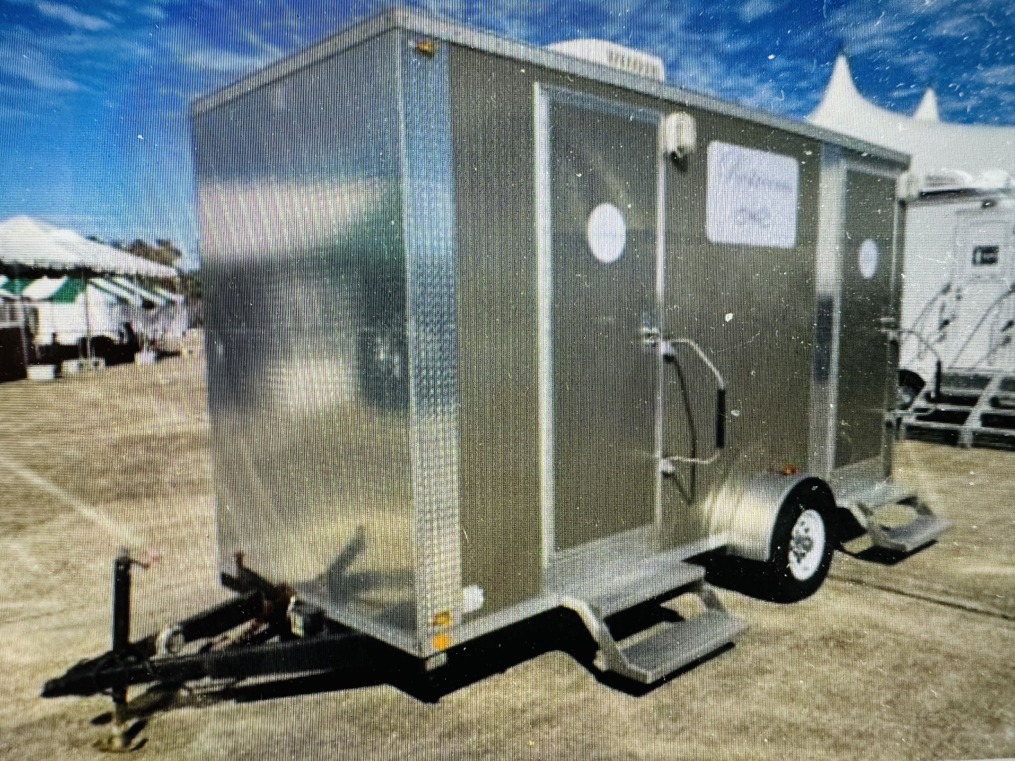 2012 Portable 4 Stations Bathroom Trailer For Sale