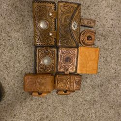 Vintage Leather Wallet And More