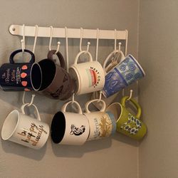 Cute Little Coffee Mug Wall Mount