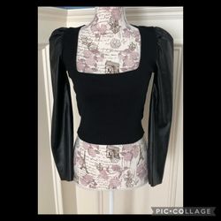 NWOT ZARA Knit Top S 