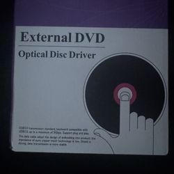 External DVD optical Disc driver 