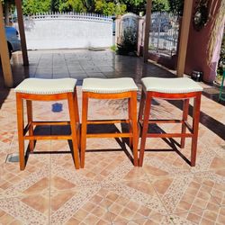3 Barstools 30"