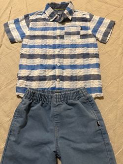 DKNY KIDS SHORT AND SHIRT SET