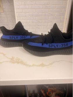Yeezy 350 blue & black