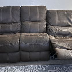 Sofa Recliner and TV stand"