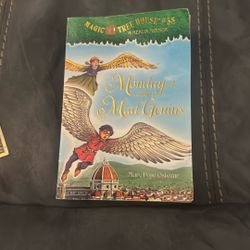 Magic Tree House #38 A Merlin Mission Monday With A Mad Genius Paperback Book