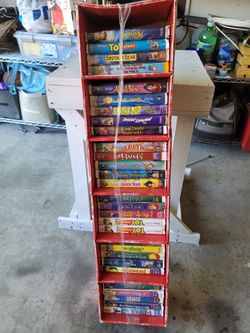 VHS Movies Disney Cartoons