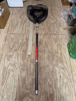 Brand-new, 25-fot-long multi-functional fishing net with long telescopic handles.