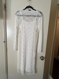 Vestido encaje size L