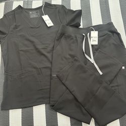 FIGS Scrub Top Casma / High Waisted Yola - SIZE M