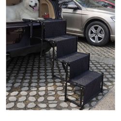 Portable Pet Step, Foldable Dog stairs (Like new)