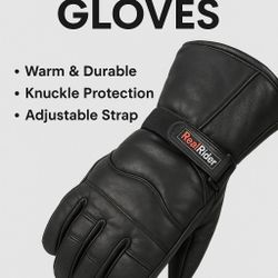 Real rider Genuine leather Gloves 