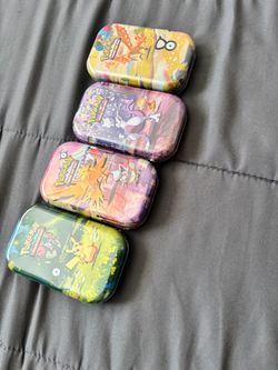 Pokémon TCG Mini Tin Collection – Set of 4