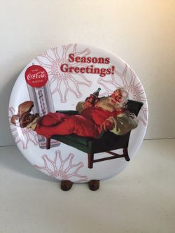 Gibson Coca-Cola 10.5in advertising plate