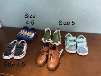 Toddler Shoes Size 4  - 5
