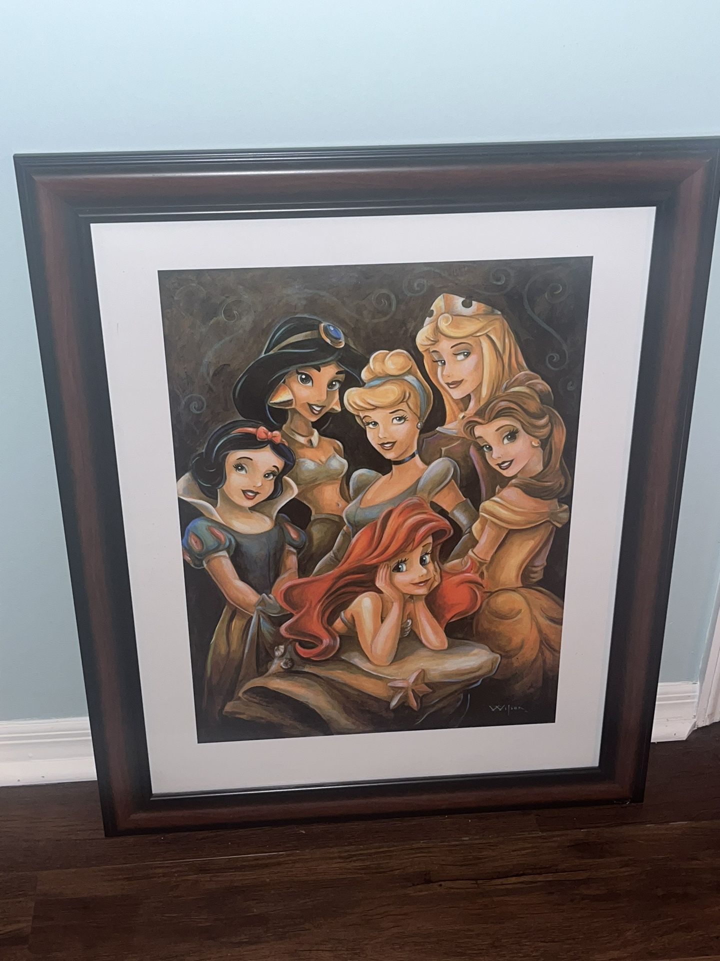 Disney Princesses Framed Print