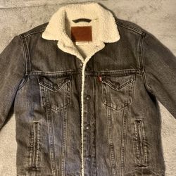Levi’s Denim Jacket, Grey, 40