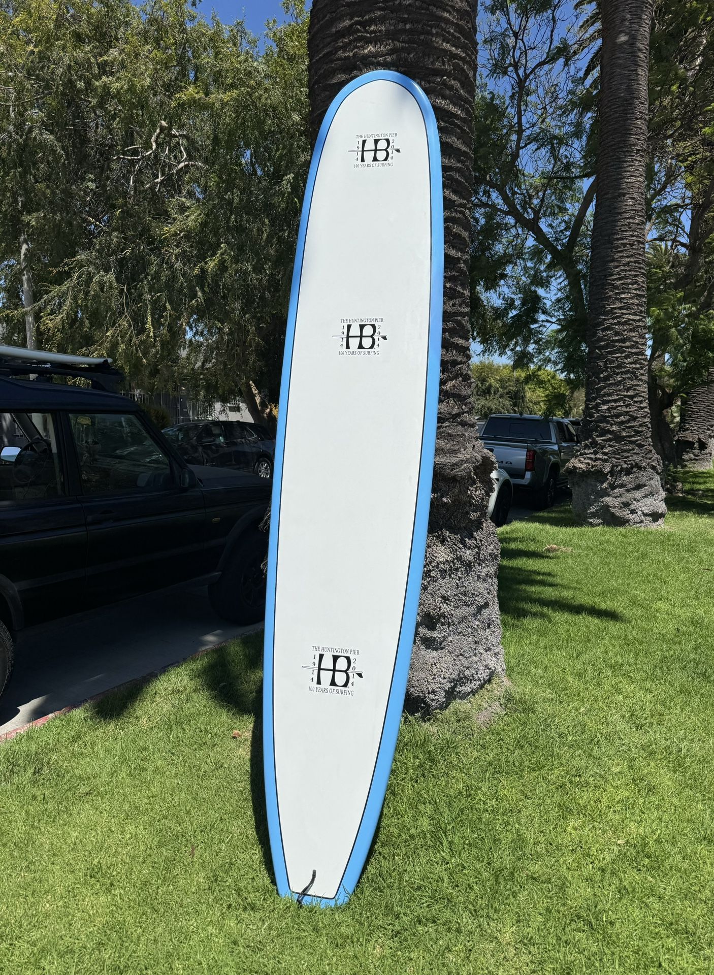 9’6” HB Longboard Surfboard Noserider