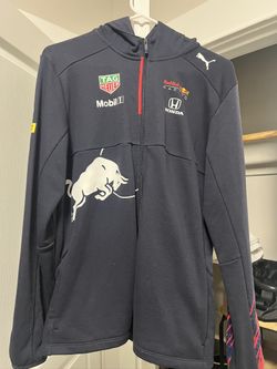 Boys Red Bull Oracle Puma Edition Zip Up