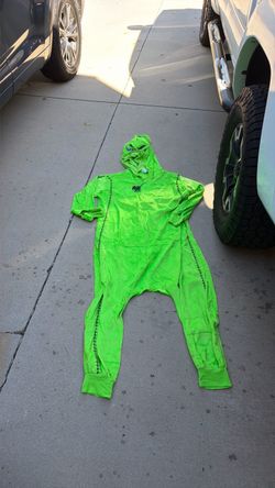 Green Oogie Boogie Halloween Costume Onesie
