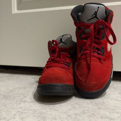 Red Jordan’s Size 5 Youth