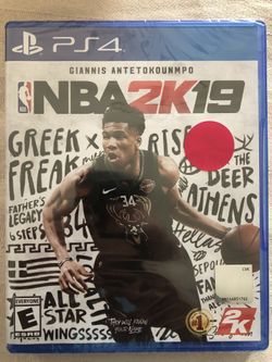 NBA 2k19 PS4 unopened