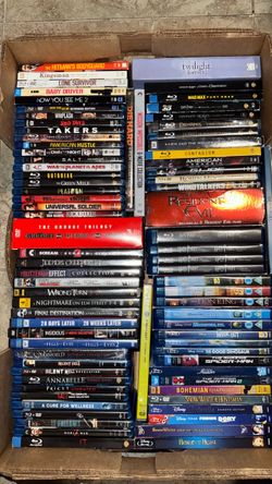 Blu-ray MEGA Lot 90+ - 28 Days Later OOP Twilight Resident Evil Disney