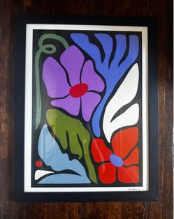 Plant Print Art Work