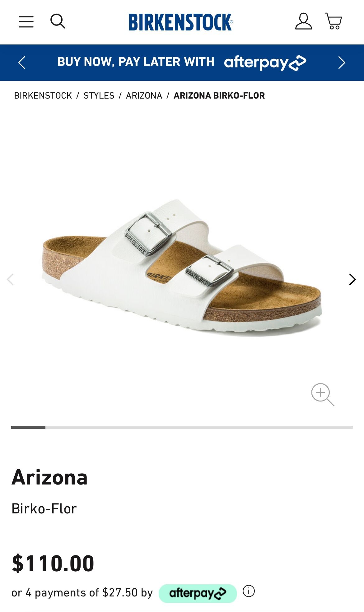 White Birkenstocks 