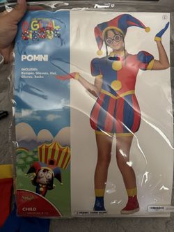 Girls Pomni Costume