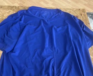 Nike royal blue shirt